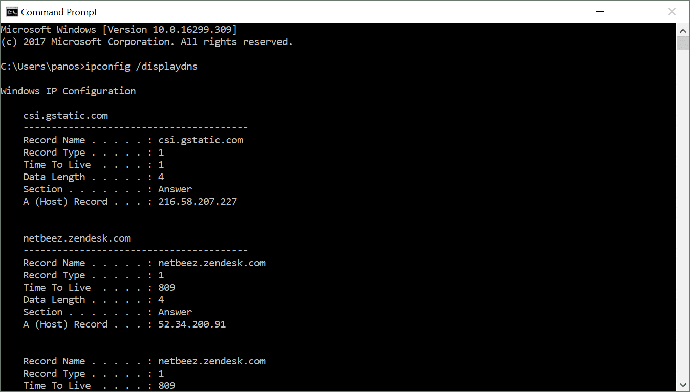 Ipconfig registerdns ошибка регистрации dns записей