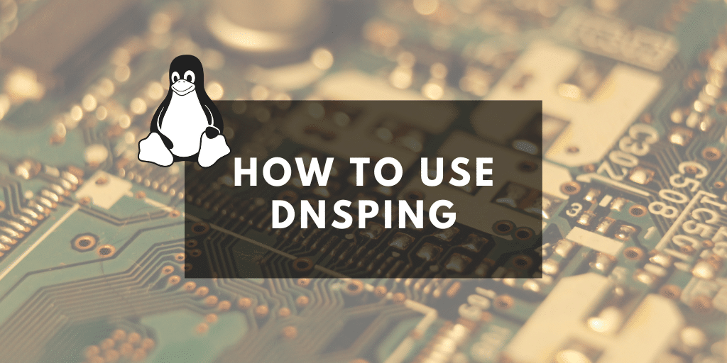 DNSping Linux NetBeez Blog