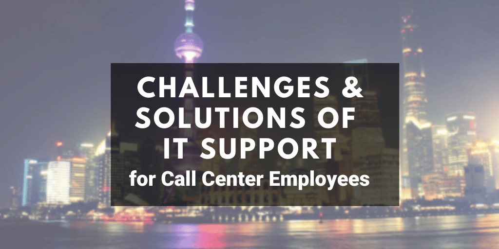 IT support call center