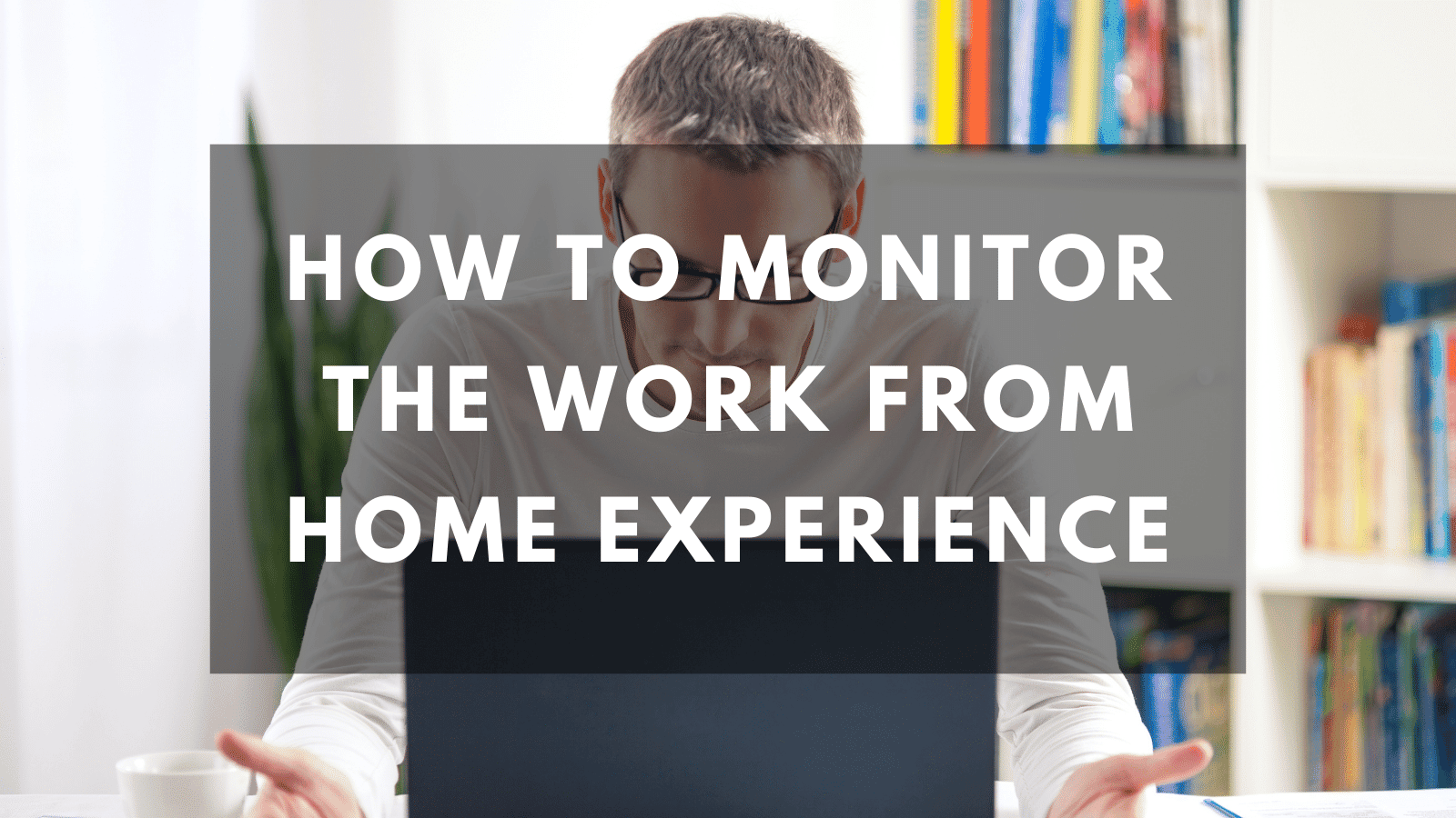 How to monitor the work from home experience