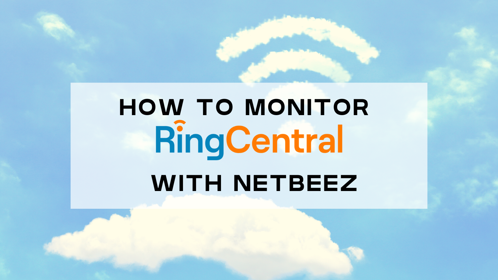 monitor ringcentral with netbeez
