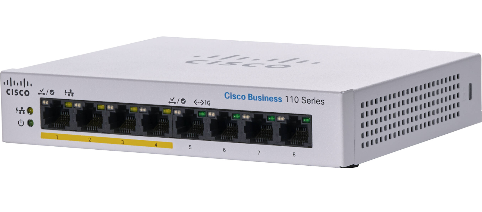 Network switch with PoE ports